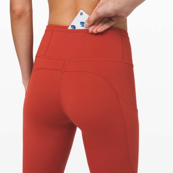 Lululemon Fast and Free Tight II 25" *Non-Reflective Nulux Magma - Picture 3 of 9
